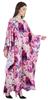 Moomaya Long Kaftan Maxi Dress For Women  s Kimono Sleeves Beachwear Cover Up Plus Size