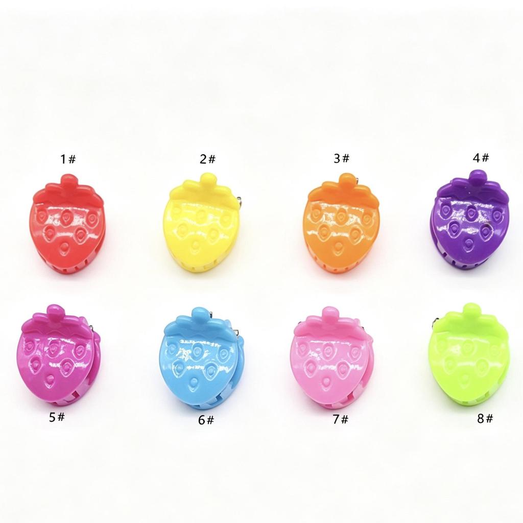 Mini Hair Claw Clips | Assorted Colors | Princess Hair Accessories