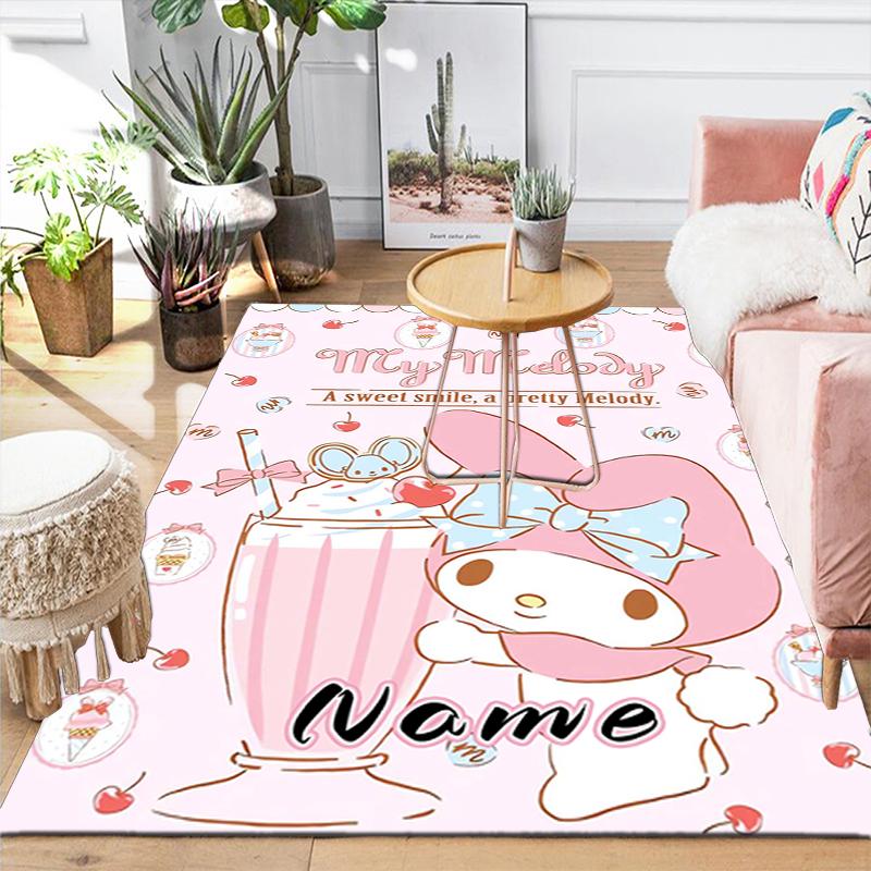 Custom 1Pc Pochacco'S Sweet Frame Rug Office Carpet Indoor Outdoor Entrance Doormat Nonslip Soft And Comfortable Living Room D2915314