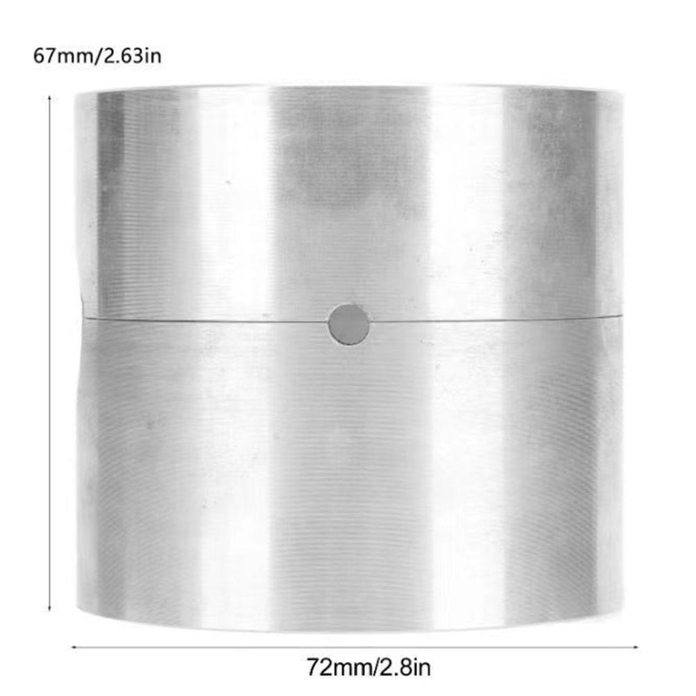 Jewelry Melting Casting Tool Cylindrical Jewelry Casting Pot Aluminum Alloy DIY Metal Jewelry Casting Mold for Jewelry Making