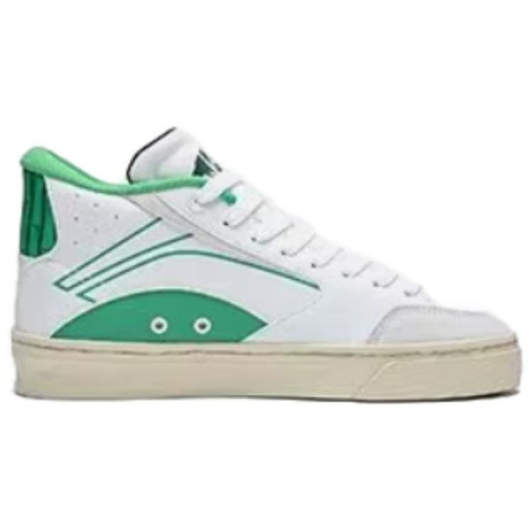 New LiNing Anti Slip Wear Resistant Mid Top Skateboard Shoes Women's AECT020-3
