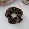 Elegant Satin Hair Scrunchies for Women - Soft Imitation Silky, Minimalist Design, Perfect for Parties & Holidays, Solid Color, Hair Ties