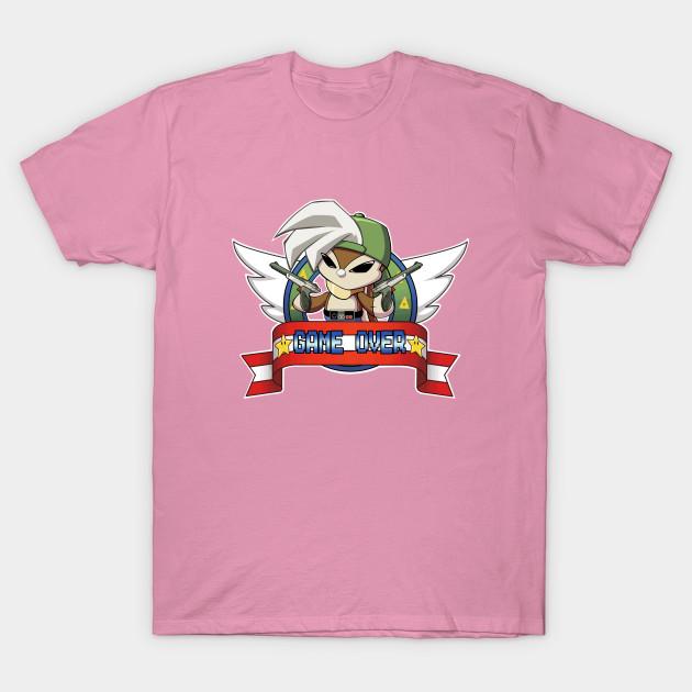 T Shirt Women Bunny Game Over Harajuku Print Kawaii Tshirt Summer Short Sleeve Female T-Shirt Top Tee