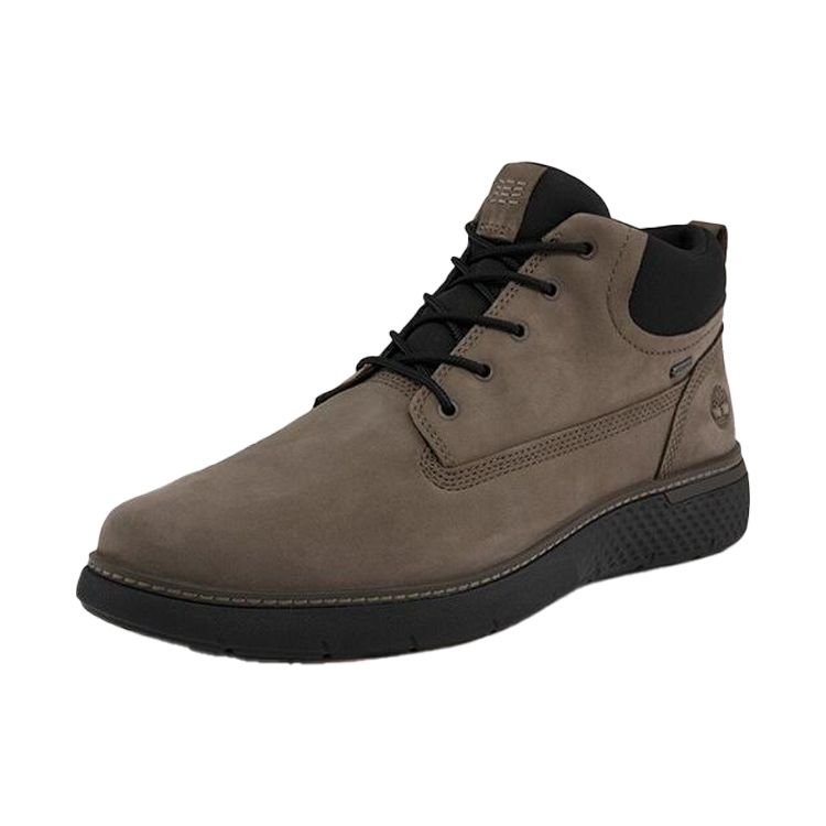 Timberland Cross Mark Breathable Durable Comfortable Versatile Ankle Outdoor Boots Men Boots Dark-Brown A42XH