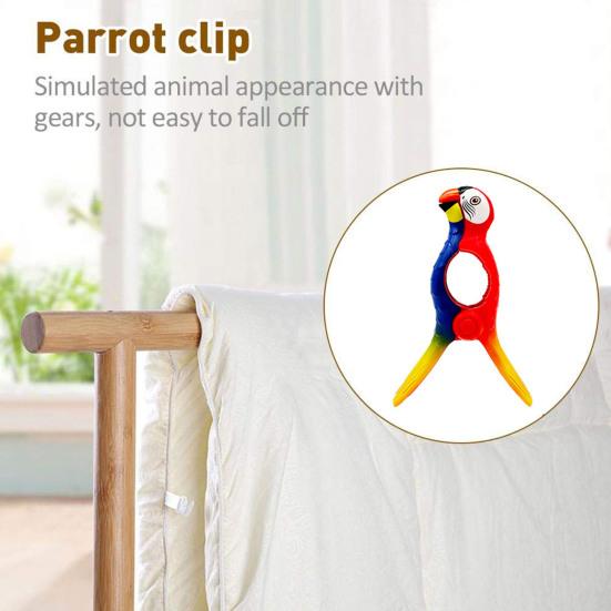 2 Stück Kleiderklammern, tolle Klemmkraft, wiederverwendbar, große Backen, Cartoon-Form, kleine Zähne, zum Fixieren von Handtüchern, verdicken, für Zuhause, Socken-Lüftungsklammern, Strandzubehör