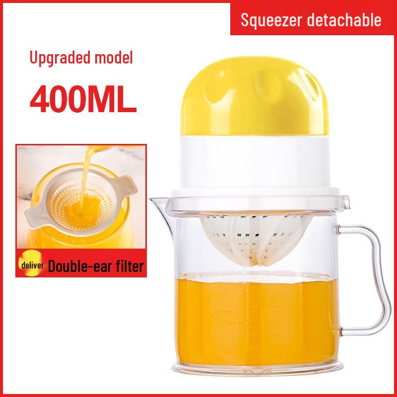 Home Fruit Juicer: Manual Presser for Orange, Lemon, and Watermelon Juice