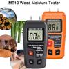 Two Pins Wall Moisture Detector 4 Measurement Modes Timber Damp Hygrometer  Cardboard Box