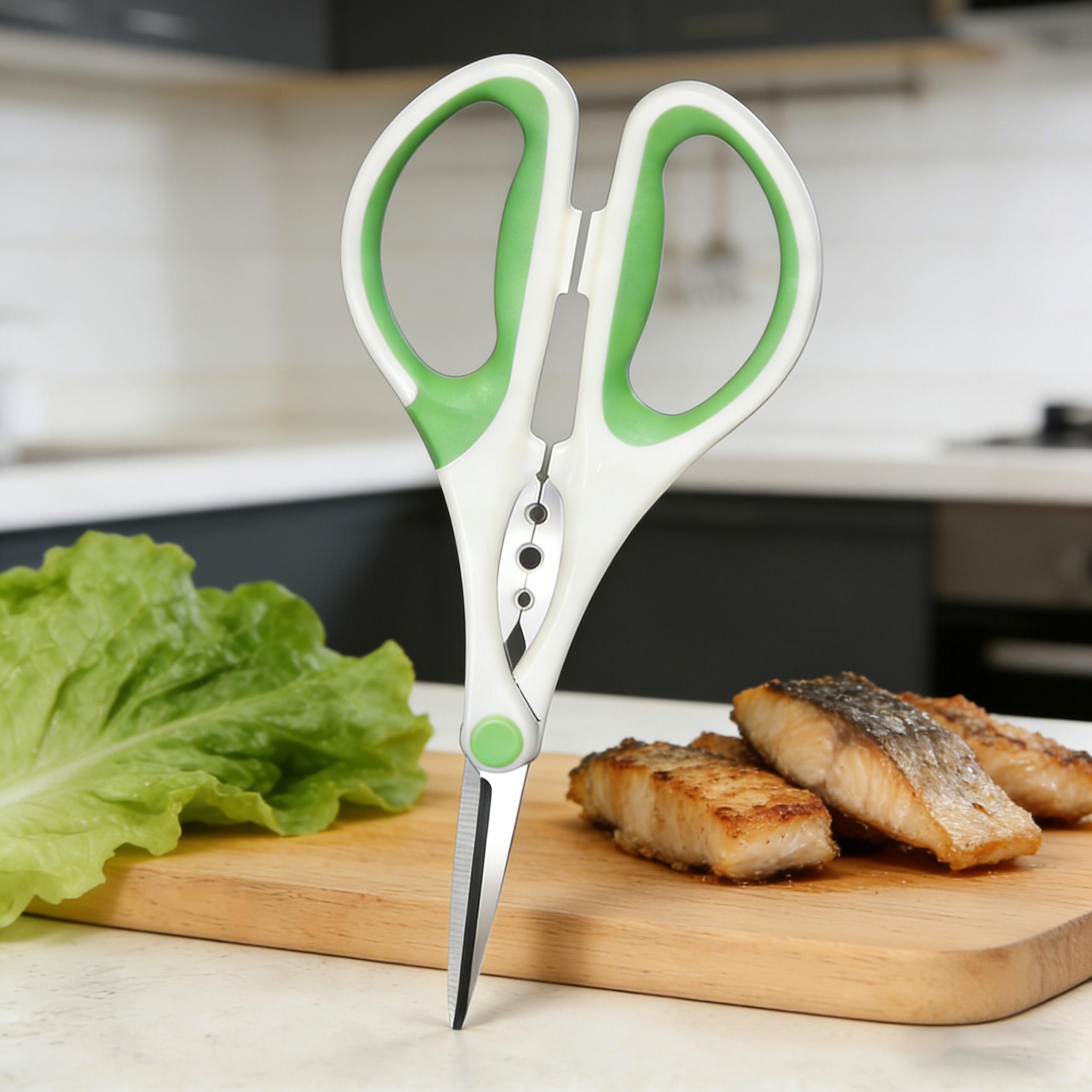 Kitchen Scissors Household Cutting vegetables Scissors Barbecue Scissors Scallion Food Scissors Kitchen Tools Kitchen Stuff