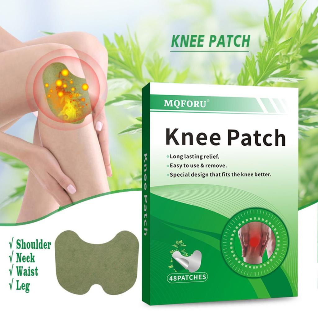 48 Pcs Knee Velcro Relieves Knee Pain and Swelling Knee Patch Knee Recovery Patch