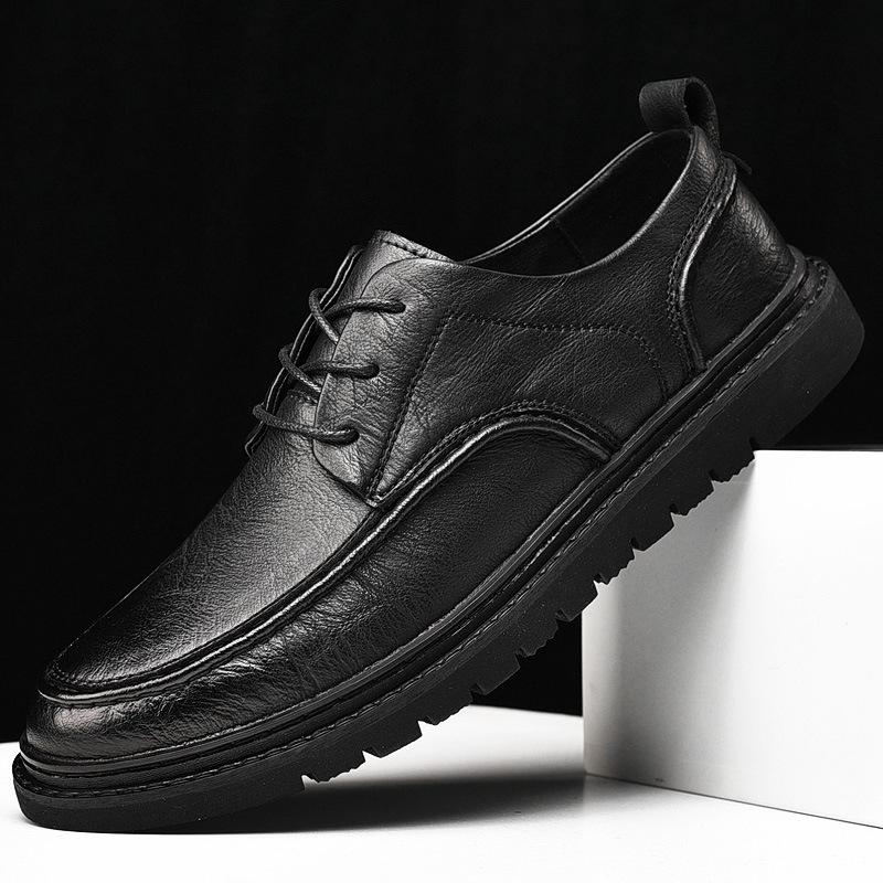 Herbst Neueste Herrenschuhe Brogues Freizeitschuhe Herren Echte Lederschuhe Arbeitsstiefel Business Casual Sneaker