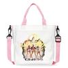 KPop Demon Hunters Anime Women's Crossbody Pouch Aesthetics KPop Demon Hunters Shoulder Bags Korean Fashion Messenger Pouch