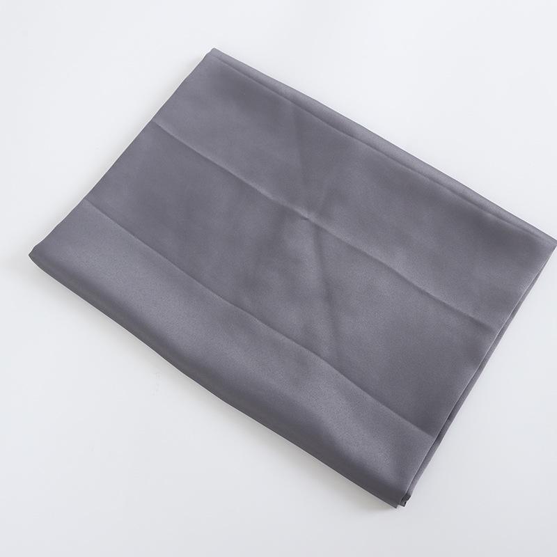 Middle Eastern Women's Sun Protection Imitation Silk Satin Headscarf