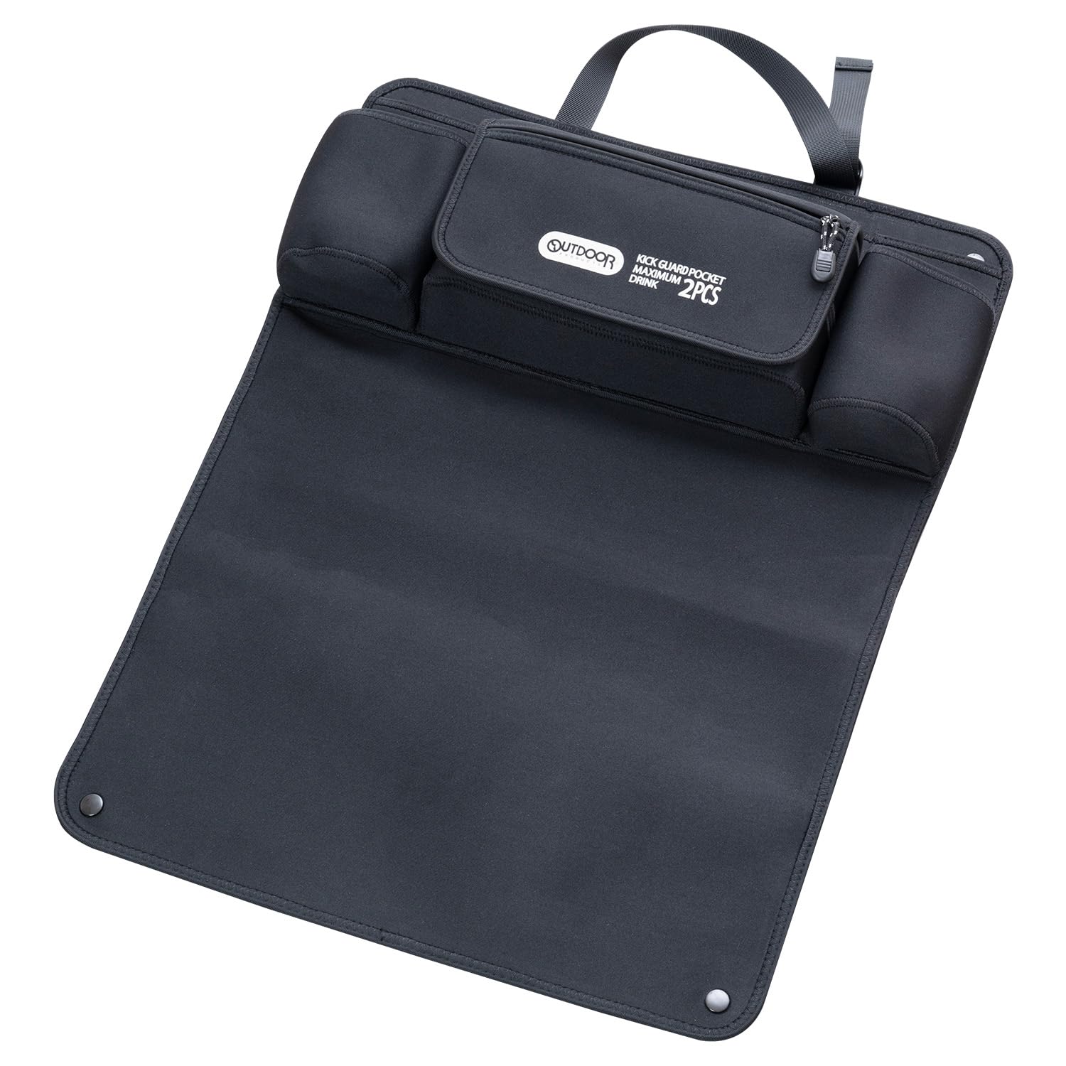 

SEIWA OUTDOOR PRODUCTS Car Kick Guard Pocket OD50, Stain and Scratch Resistant, Tissue Cover, Drink Holder
