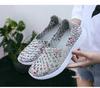 Fashion Fashionable New Handwoven Shoes Single Shoes Large Size Comfortable Flat Sole Women's Shoes