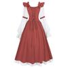 Women's Sexy Retro Halloween Gothic Suspender Hip-wrapped Gothic Sleeve Sexy Dress