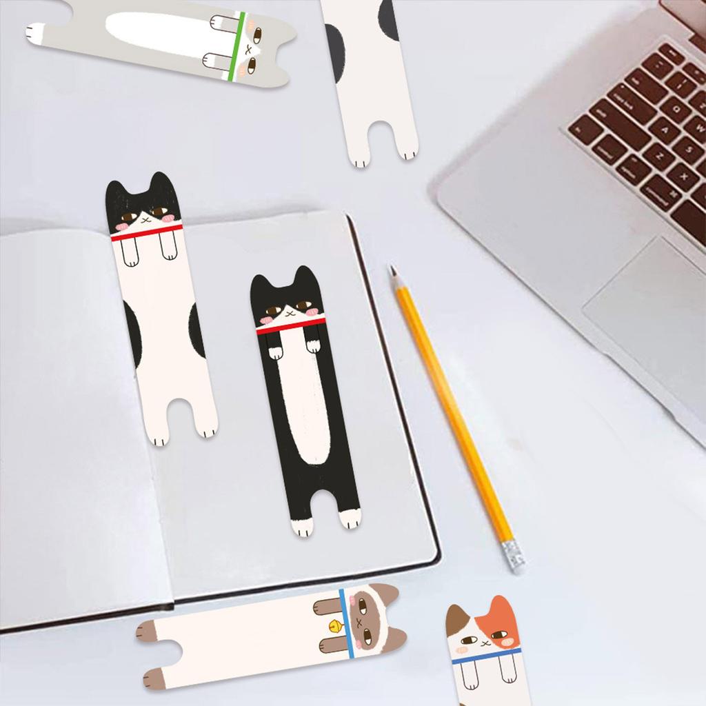 30 Blatt Cartoon Katzen Lesezeichen Seitenmarkierer Hübsche Lesezeichen Lesezeichen Kreative Lesezeichen Bürobedarf