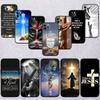 NH10 Bible Verse Jesus cross Phone Case for Xiaomi Poco C40 C50 C51 C55 C65 C71 C75 F3 F5 F6 F7 M2 M3 Pro Ultra