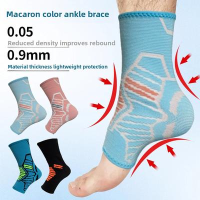 New Knitted Elastic Ankle Brace Basketball Football Outdoor Sports Protection Ankle Ankle Ankle Wrist Men's and Women's Warm Running Fitness