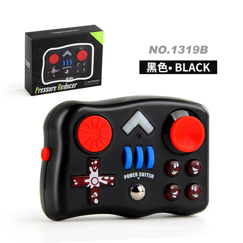 

Декомпрессионная ладонь Кончик пальца Игровая ручка Ладонь Хомяк Моделирование Гонки Звук Заряд Звук Декомпрессионная игровая машина чёрный