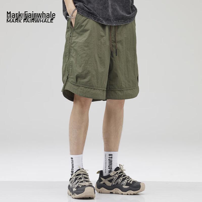 Mark Hua Fei Men's Casual Knee-Length Shorts