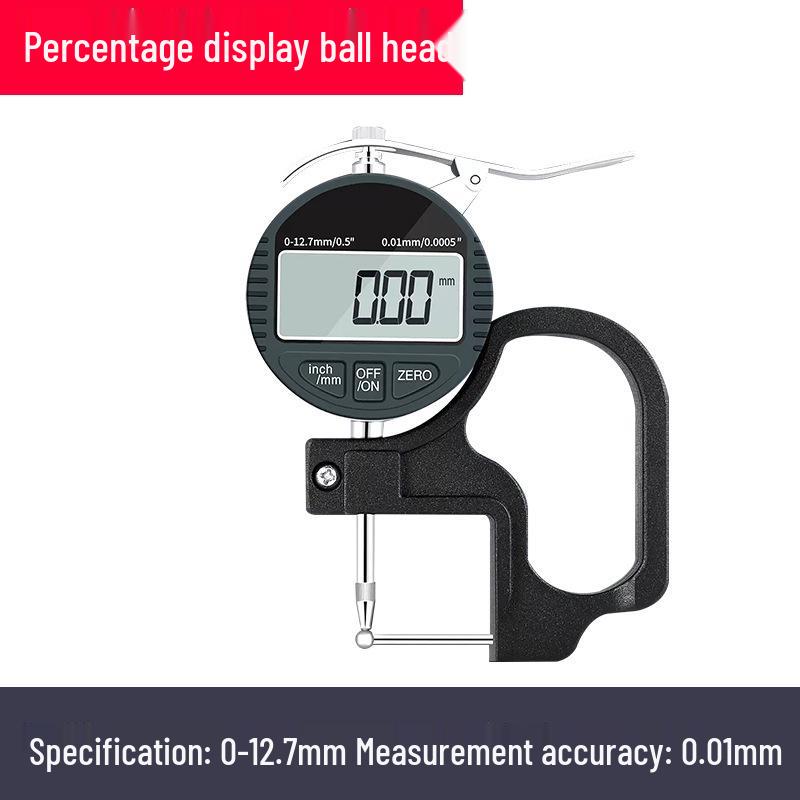 High Precision Digital Thickness Gauge for Steel and Pearl Measuring