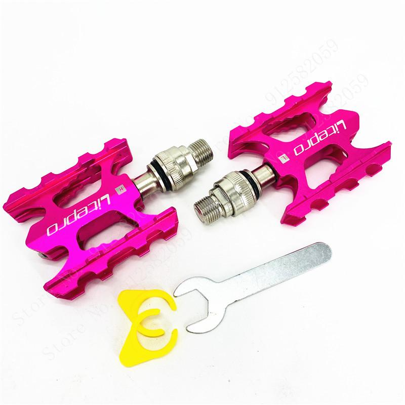 Litepro Folding Bike Pedal For Brompton Quick Release Pedals Aluminum Alloy Bearing Pedal Mtb City Road Bicycle Parts