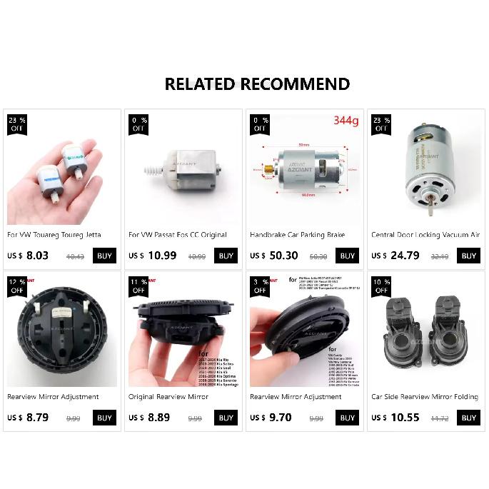 Original Rearview Mirror Adjustment Motor Actuator for CX-3 CX-5 CX-7 CX-9 Mazda 3/5/6/8 Axela M3 M5 M6 M8