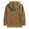 Herren Retro Cord Kapuzenpullover - Dickes Langarm mit Tasche
