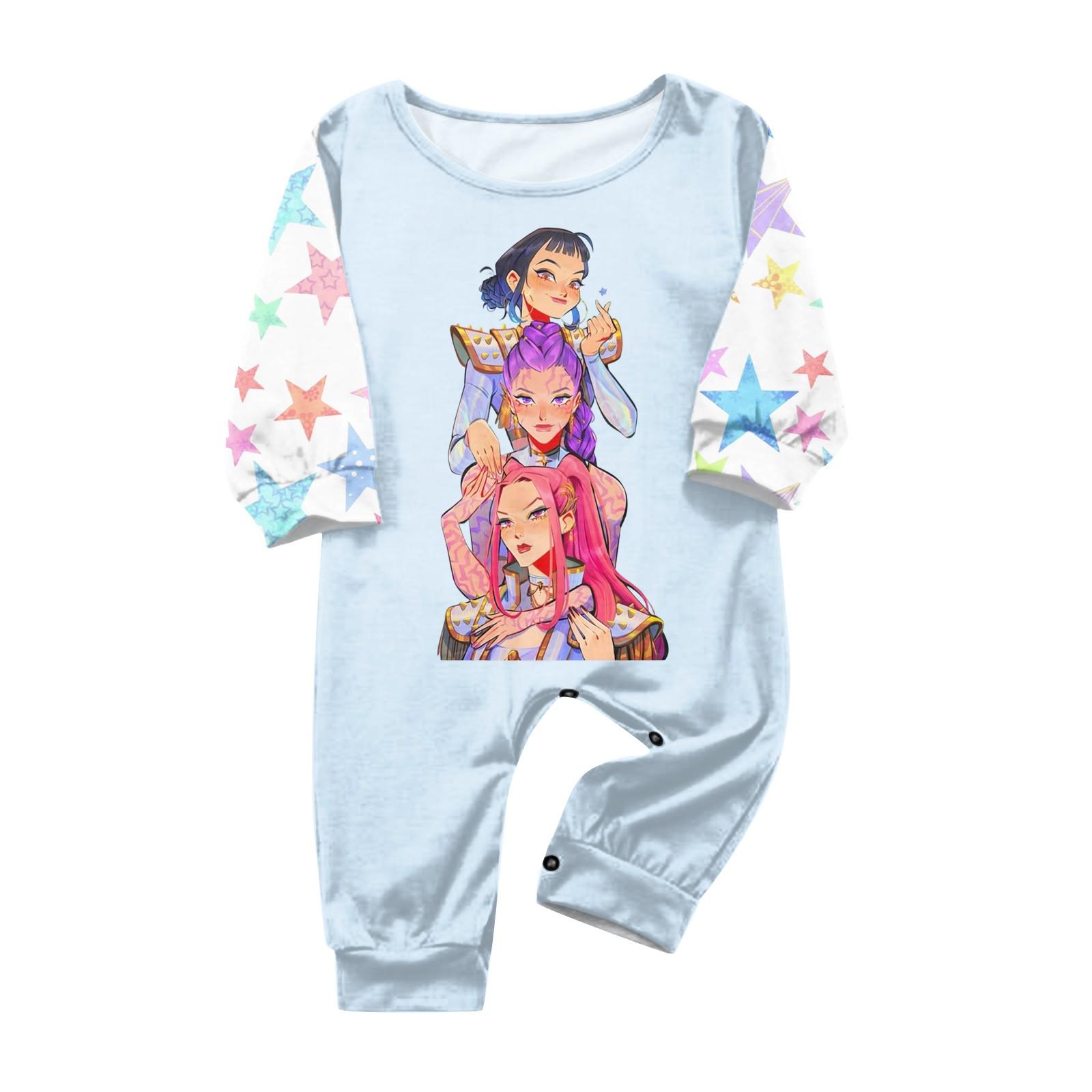 

Одинаковые комплекты для всей семьи: пижамы, одежда для отдыха, комплект из топа с длинными рукавами и брюк для всей семьи 12 Months