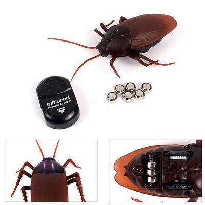 Symulacja Karaluch Pilot na podczerwień Fałszywy karaluch RC Toy Prank Roach