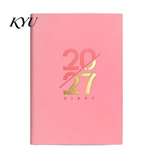 Academic Planner for Students 2027 with Monthly And Annual Schedule, A5 Thick Ink-proof Paper Daily Agenda Notebook, Durable PU Leather Cover