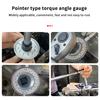 Torque Wrench Torquemeter Dial Hand Tool Auto Service Equipment Garage Calibrated In Degrees Automotive Tools Car Repairing 1PC