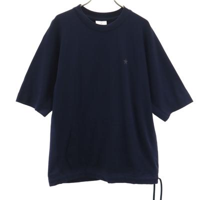 Made In Japan Five-quarter Sleeve Cut 3 Navy Women Used
