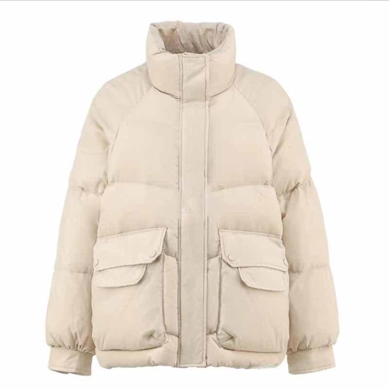 White Duck Down Jacket Women's Short Winter New Product Fashion Design Sense Casual Thickened Warm Jacket Tide