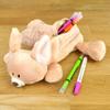 NICI Figure Pouch Fennec Fox Brown Pen Case Pencil Case