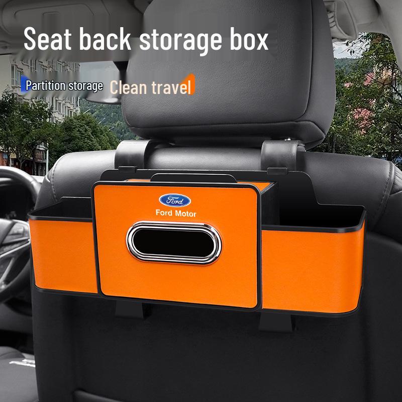 Tissue & Cup Holder for Ford Mondeo, Focus, Edge, Explorer Car Seats