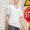 Li Ning X Erik Ellington Collaboration Signature Series Snake And Flower Totem Loose Fit Short Sleeve T-Shirt Men Tops White AHSR979-1