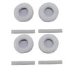4pcs Replacement Earpads Cushions Fit for PX200 PX200 II PX100 PX100 II PX80 PX90 PC130 PC131 Headphones Headband