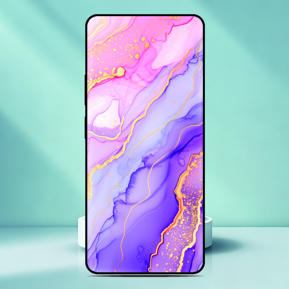 Pink Marble Phone Case For Motorola Moto G86 Power 5G Painted Back Cover For Moto G75 TPU Soft Fundas Customized Photo