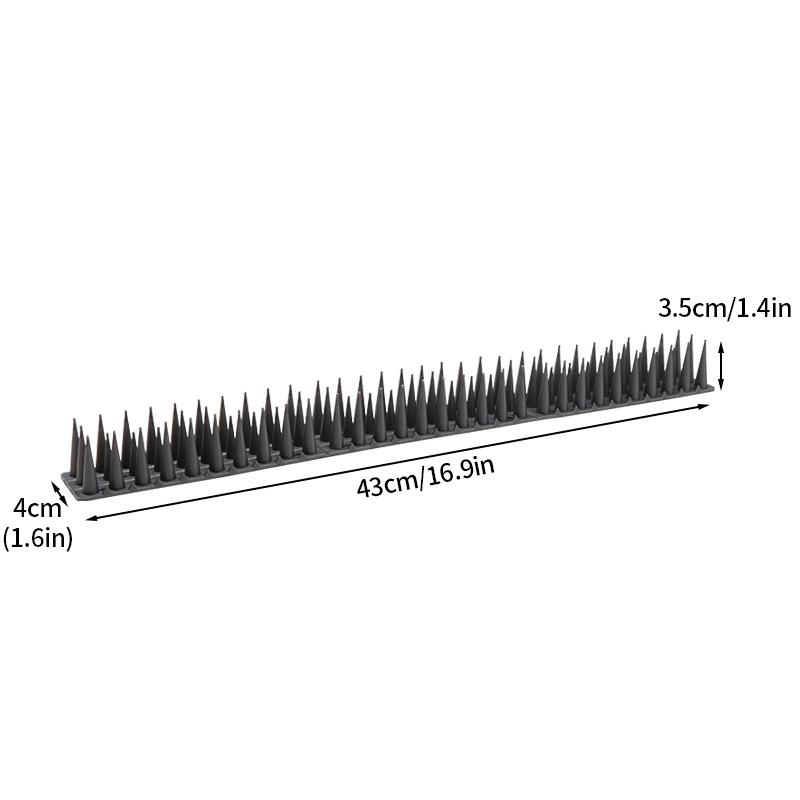 25Cm-200Cm Bird Spike Anti Birds Devices Garden Supplies Pigeon Spikes Pigeon Defense Scare Pigeons Bird Spike