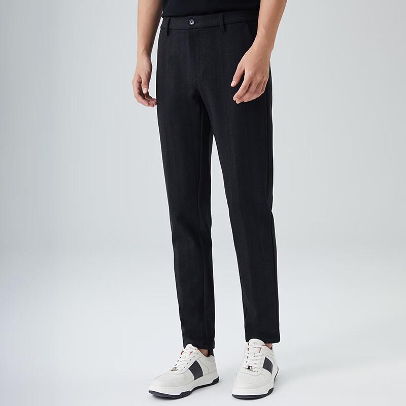 Septwolves Men's Slim-Fit Casual Cropped Pants