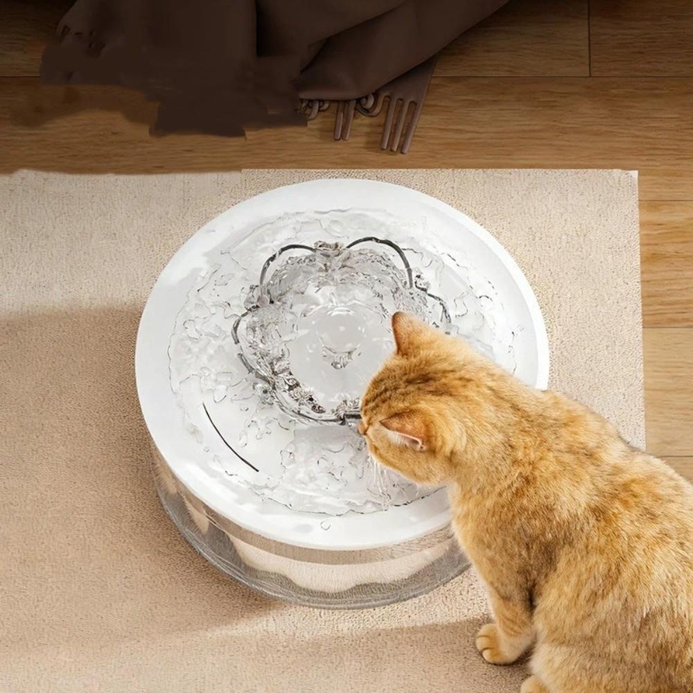 Electric Water Dispenser Automatic Dog Drinking Bowl Drip-Free Pet Drinking Fountain Water Filter
