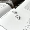 Silver Earrings with Cubic Zirkonia (2138778)