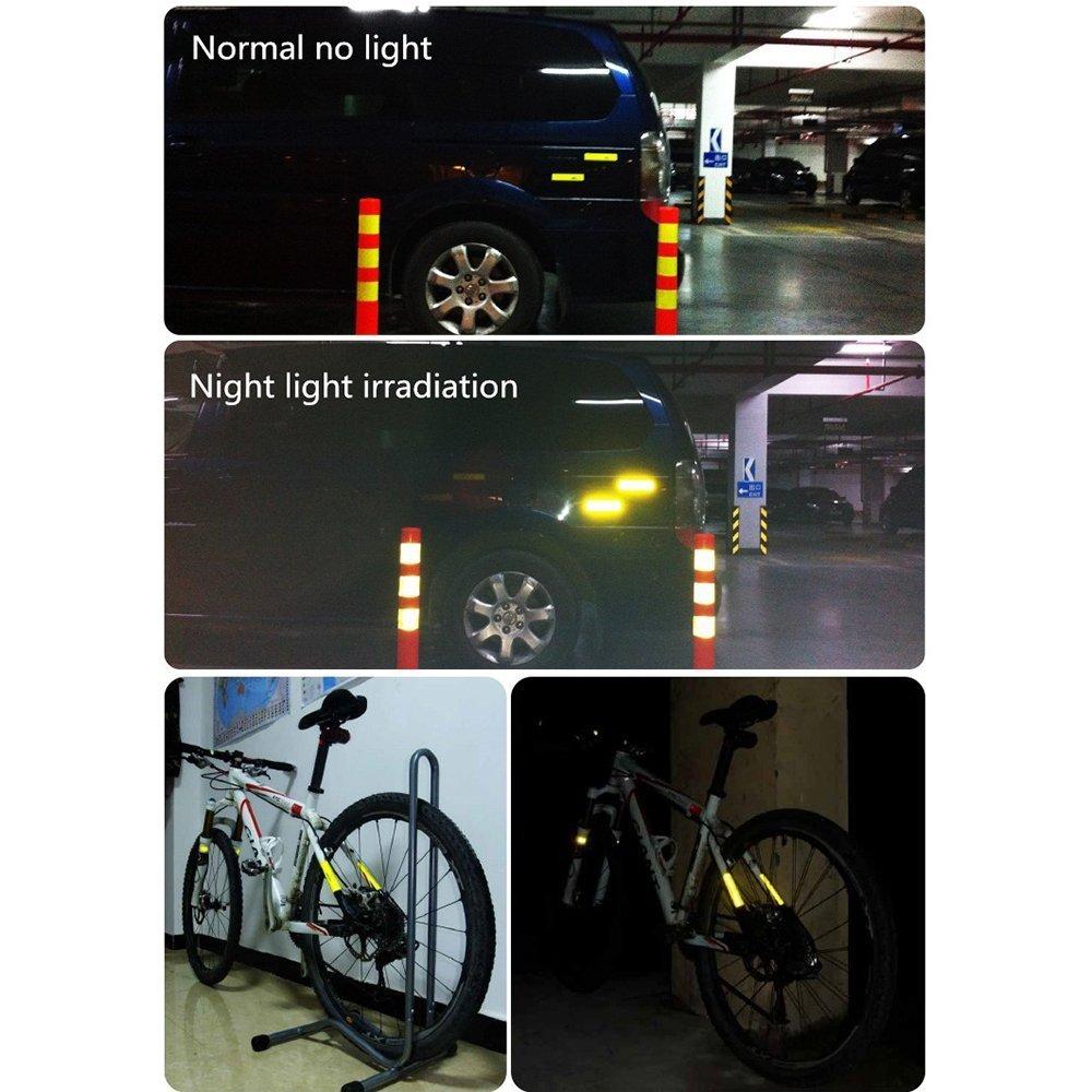 1 roll of 2.8 x 16.4 ft (5 x 5 m) Green Reflective Sticker