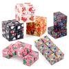 New Quirky Unzip Infinite Rubik'S Cube Christmas Halloween Rubik'S Cube Toy, Pocket Flip Cube Finger Rubik'S Cube