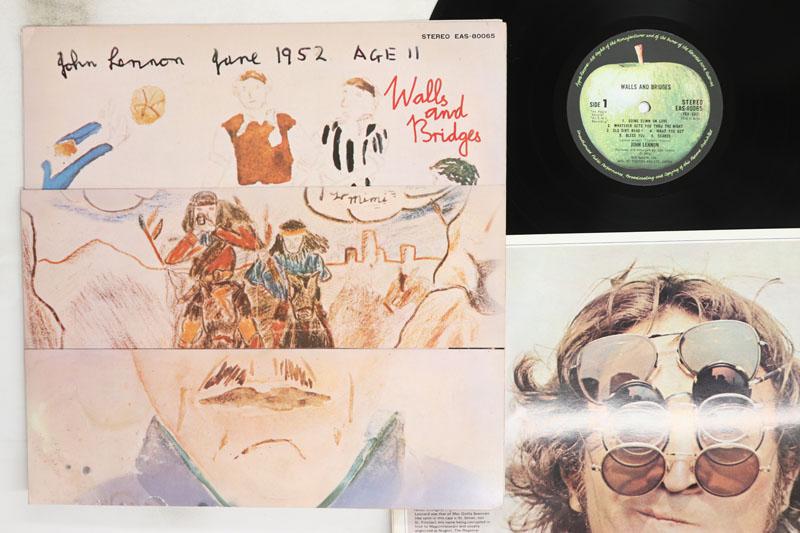 

LP Record JOHN LENNON Walls and Bridges EAS80065 APPLE 1974 Japan Rock Used