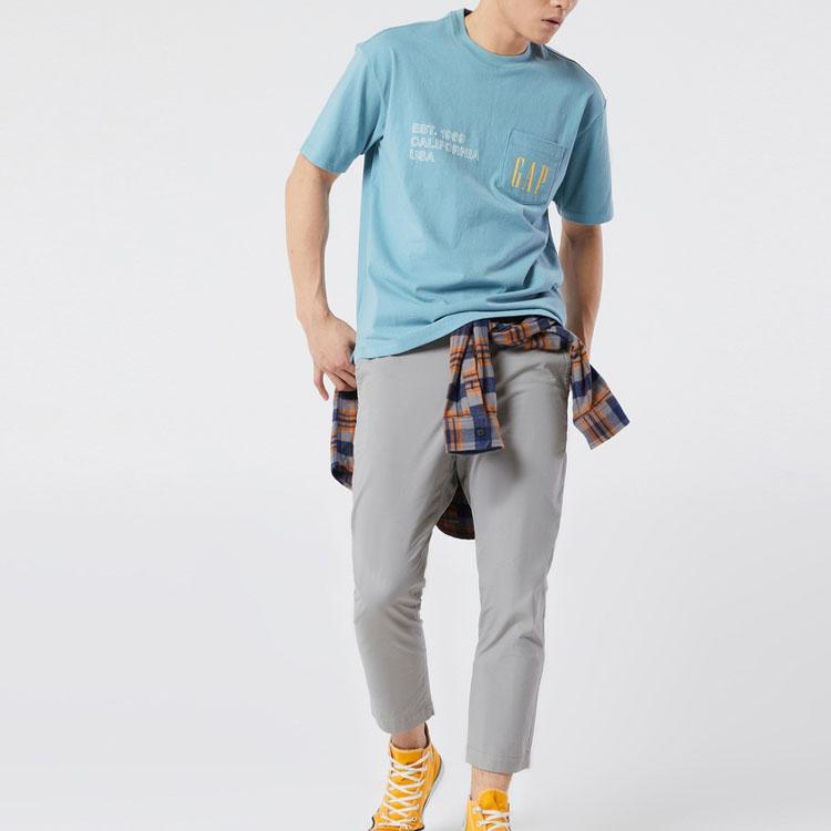 GAP T-Shirts Unisex Crew Neck Moderate Straight Fit 809024-1