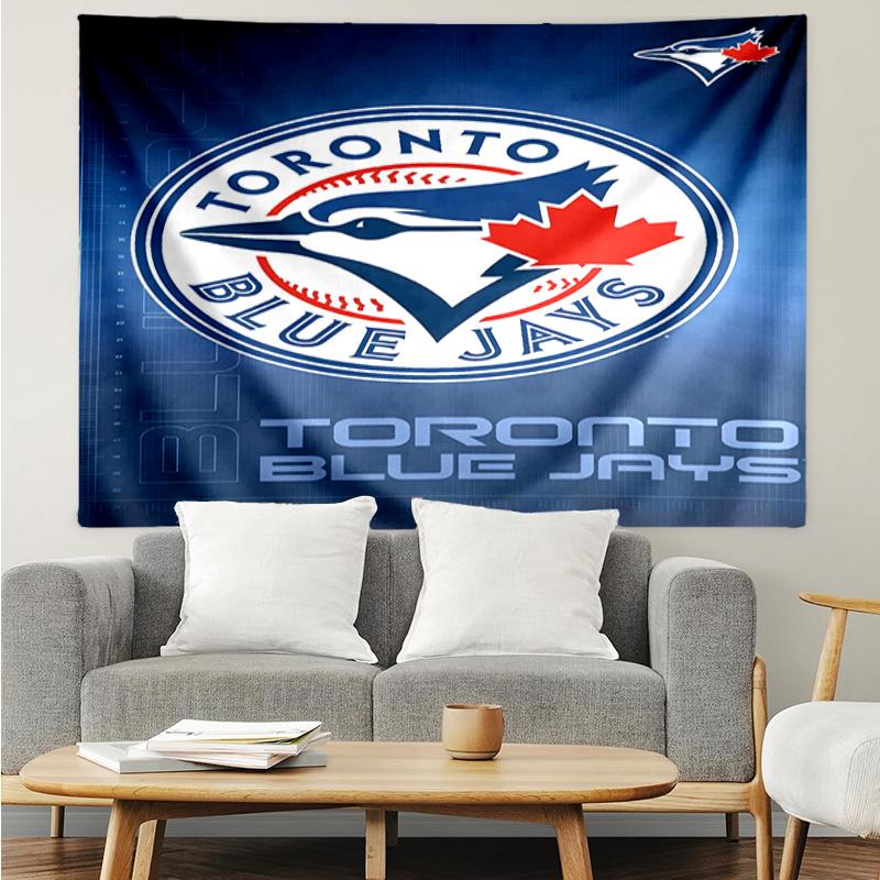 Toronto Jays Quick-Dry Tapestry Hanging for Bedroom,Livingroom, Playroom,Decor Art Room Wall Tapestry Holiday and Birthday Gifts