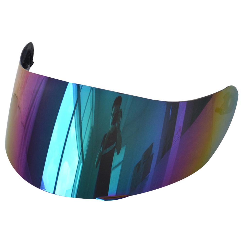 Full Face Helmet Visor Lens Anti-fog Helmet Glasses Eye Caring Motorbike Helmet Discoloration Lens for AGV K1 K3S K5 Accessories