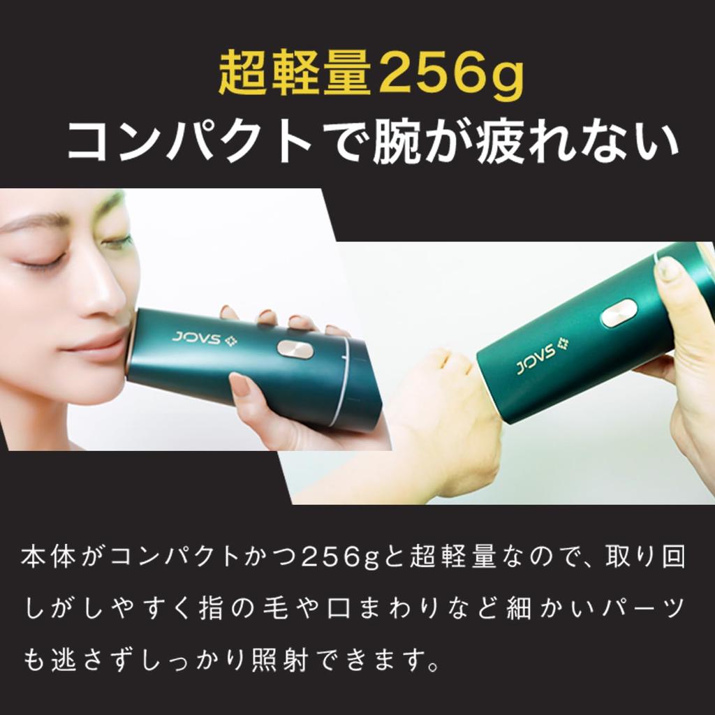 JOVS Dora Hair Removal Device with SR Home Light Beauty VIO for Men and Sapphire Includes Cleaner Mode, Use, Device, Compatible, Compact, Lightweight,